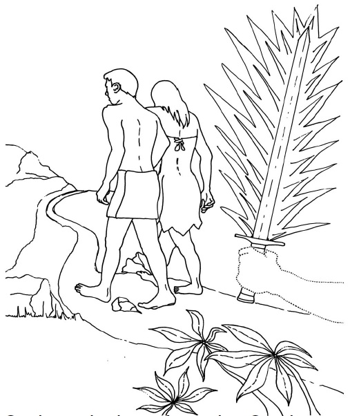 No Place to Hide Sent from the Garden Coloring Page