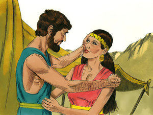 Isaac dearly loved his wife Rebekah and provided very well for her