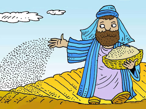 Jesus told the story of a farmer who went out to his fields to plant seeds