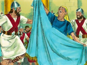 Athaliah was furious when she saw the boy who had been crowned King