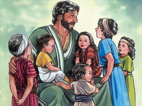 Jesus said Let the children come to me