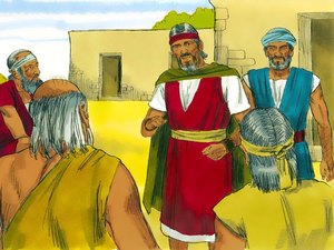 Moses went back to the Israelites and told them about the Lords promise