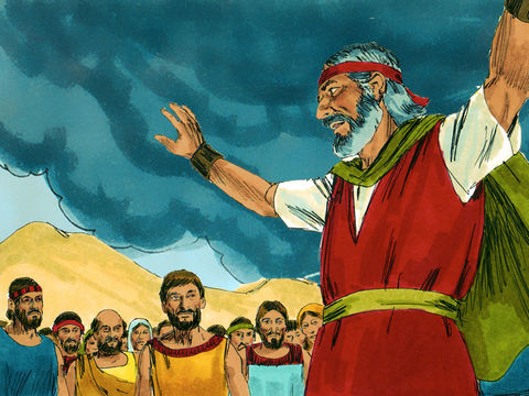 With terror-stricken ashen faces, the people pleaded with Moses to go speak with the Lord by himself