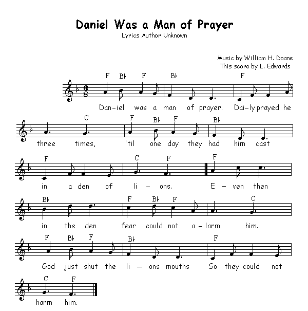 Daniel was a man of prayer