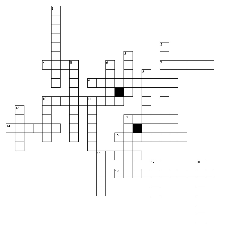 On Your Mark Get Set Exodus crossword puzzle