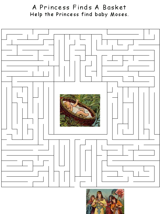 A Princess Finds a Basket Maze