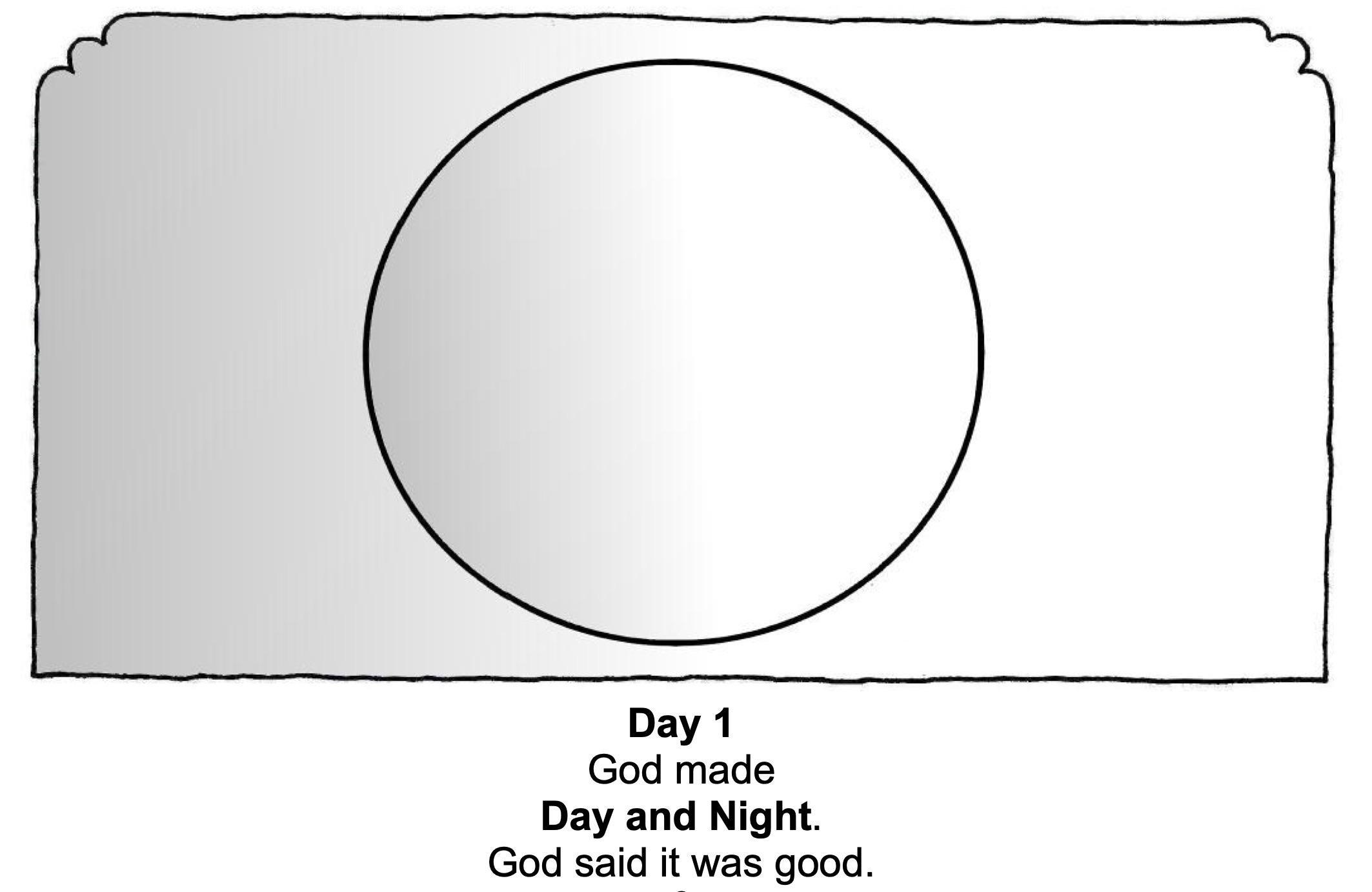 A Twinkle in the Dark Day 1 coloring page