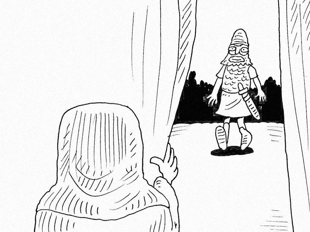 The Prophetess-Judge the General and the Hammer Woman Part 2 coloring page