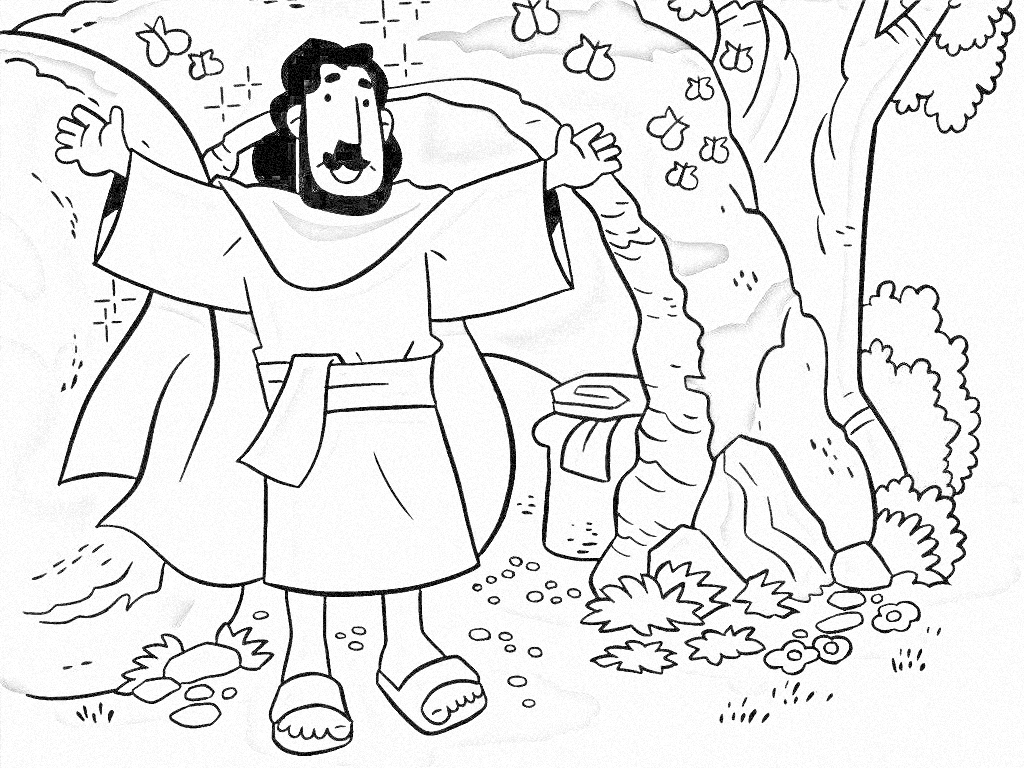 Easter coloring page