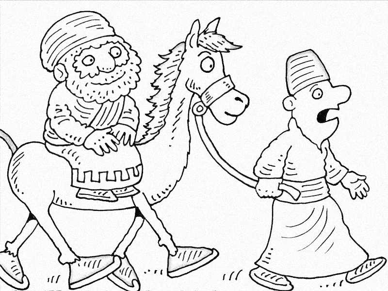 Esther The Girl Who Moved to a Palace Part 5 coloring page