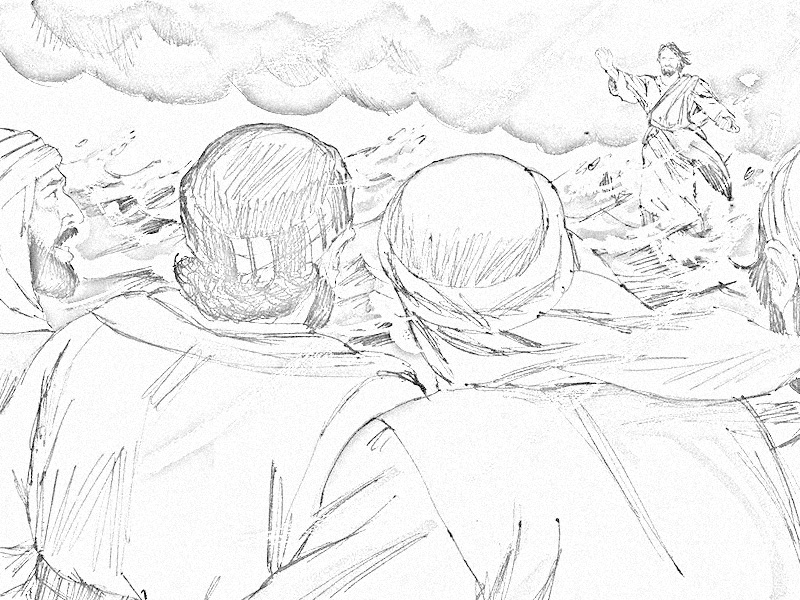 Faith Feet coloring page