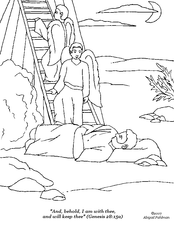 Jacob Dreams of a Ladder to Heaven