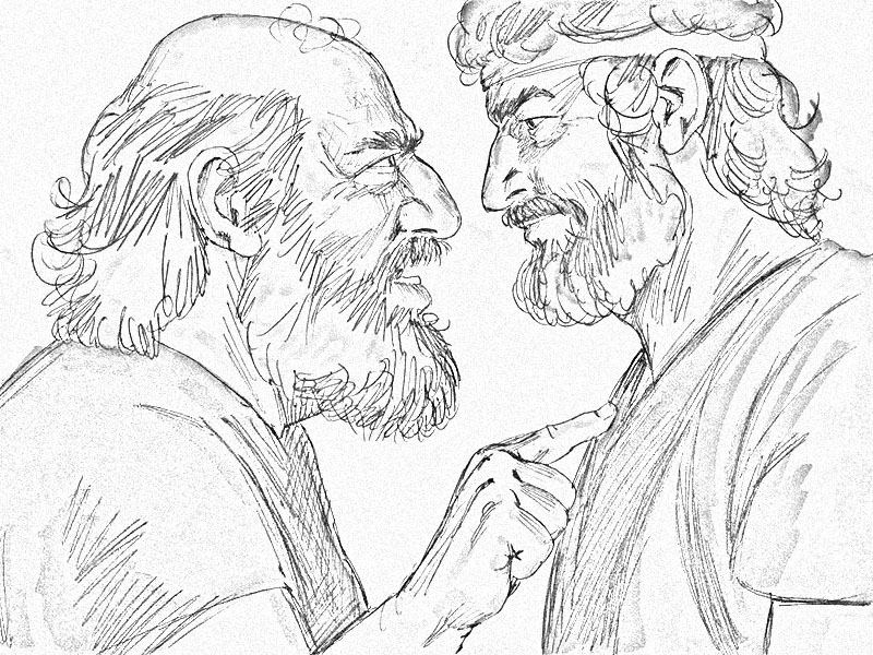 Laban Confronts Jacob