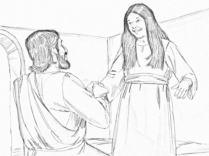 Adventure in Capernaum coloring page