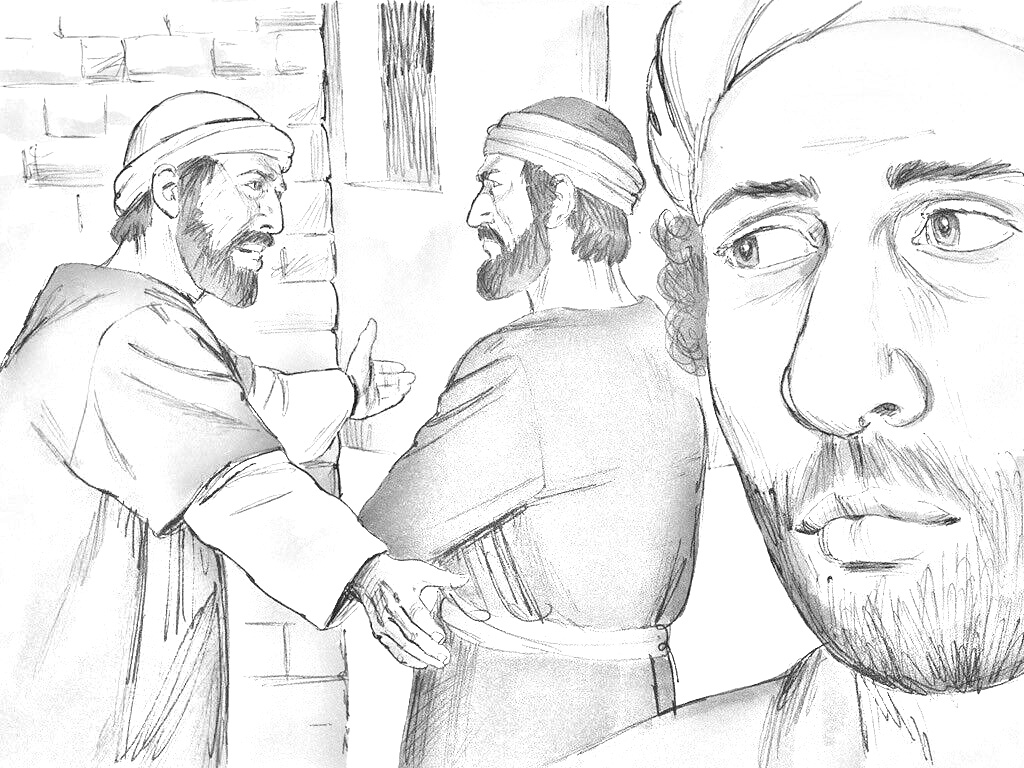 John Mark memory verse coloring page