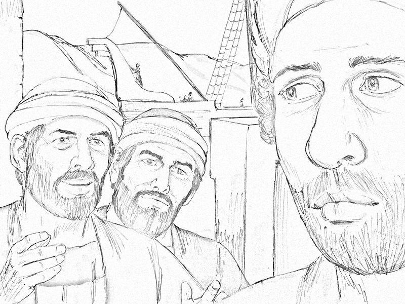 John Mark coloring page