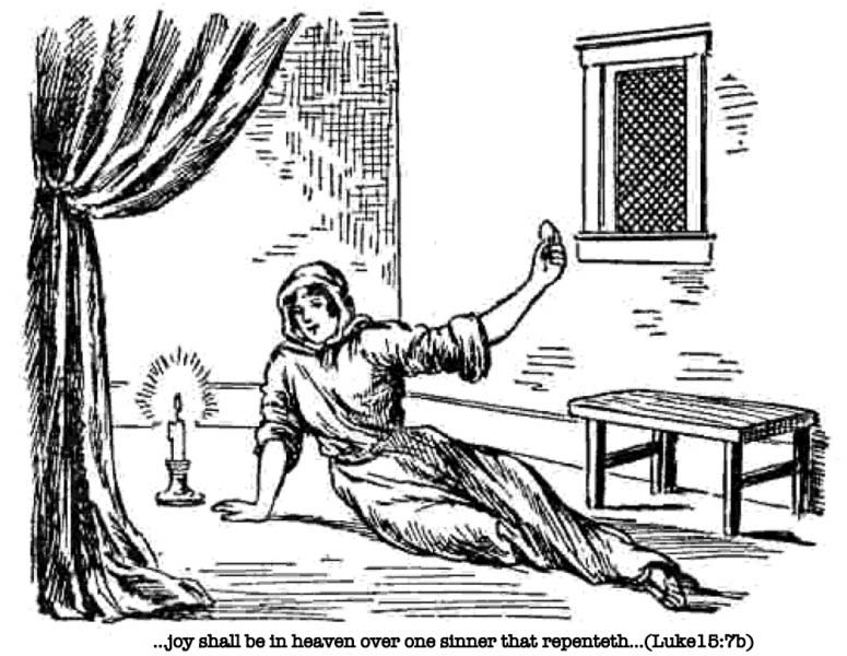 The Fruit of the Spirit Is Joy The Lost Coin Luke 15 verse 7b Bible Verse Coloring Page