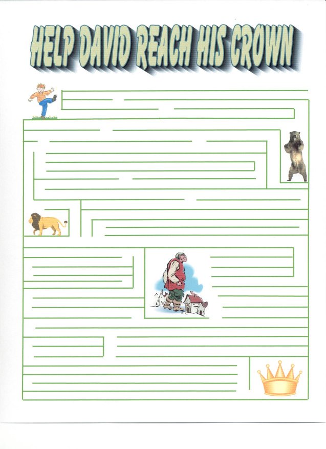 God Chooses a New King Maze