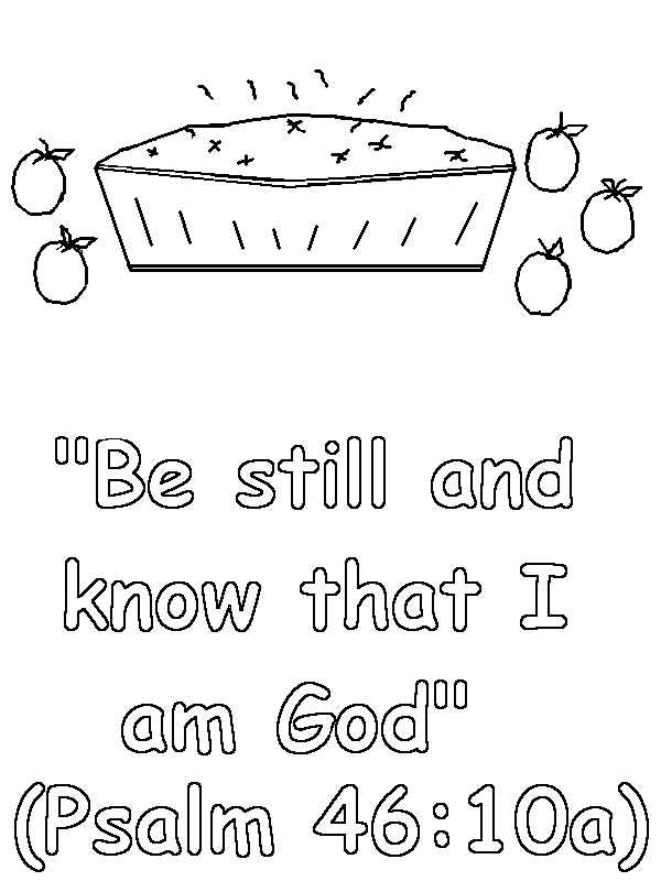 Jesus A Special Dinner Guest Memory Verse Coloring Page