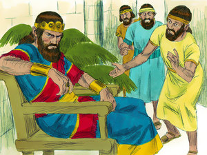 That is exactly when King Sauls heart became filled with jealousy
toward David