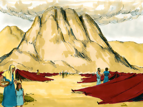 God chose Mount Sinai for display of his awesome power