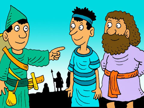 Joshua sent two of his most trusted men on a secret mission