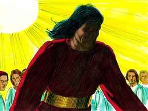 One day Satan appeared before God