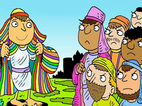 Joseph and his coat of many colors