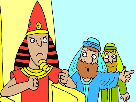 Moses saw that although the bush was on fire it was still green and was not burning up
