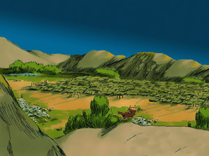 Gideon and his army of 300 men were expectantly waiting on the Lord to command them to attack the thousands of Midianites Amalekites and nations of the East camping in the valley of Jezreel down below