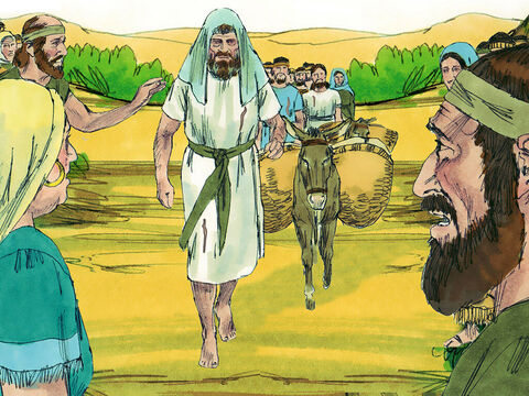 The Gibeonites told Joshua they had come from a faraway country