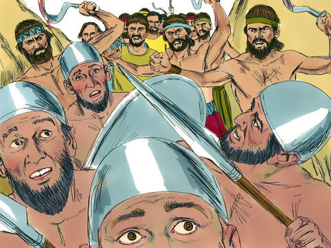 Joshua and his men surprised their enemies with an unexpected attack