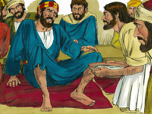Peter did not want to allow Jesus to humble Himself