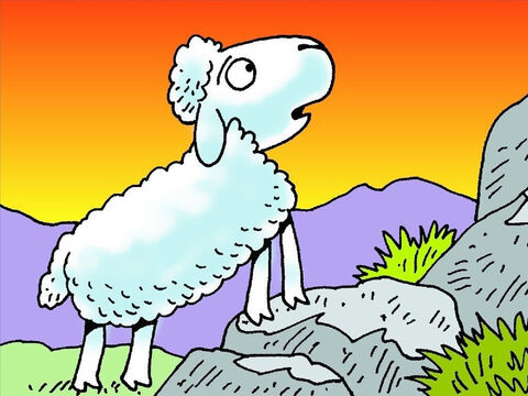 The lamb was lonely frightened and sorry he had not stayed close to the shepherd where he would be safe