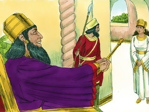 A broad smile spread across the Kings face
