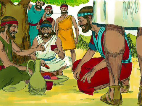 Joshua made a covenant with them to let them live