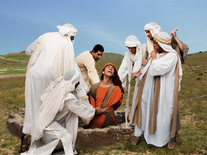 They took Josephs beautiful coat away from him and then threw him into the pit