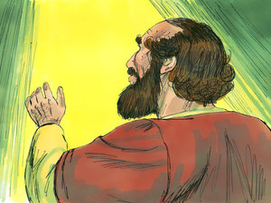 God spoke to Ananias in a
vision