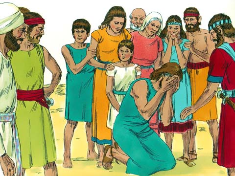 Joshua told Achan to tell the truth and confess what he had done