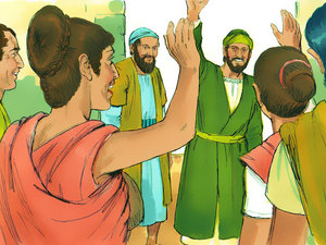 The next morning the guard told Paul and Silas that he had permission to set them free