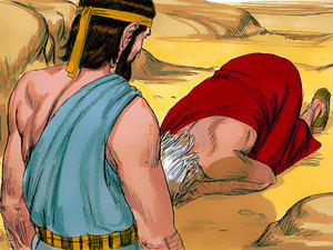 Abraham pleads with the Lord