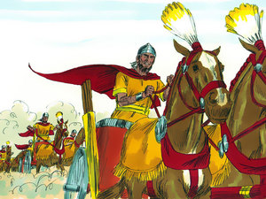 Sisera heard Barak had gone up to Mount Tabor