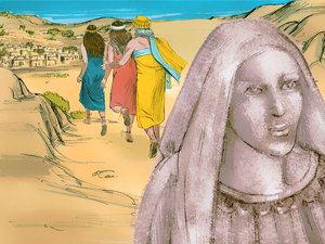 Lots wife was turned into a statue of salt