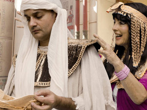 Mrs Potiphar liked Joseph very much and was glad she finally had
a chance to be alone with him
