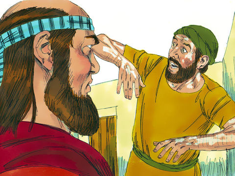 Gehazi a leper