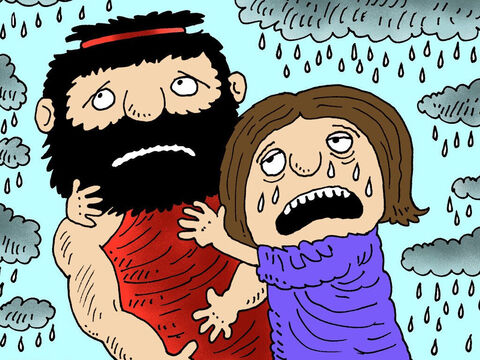 Every time Samson came near his wife she started to cry