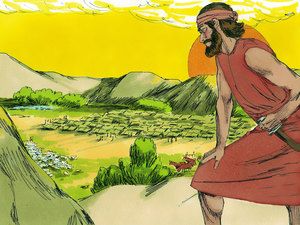 Finally Gideon was convinced that the Lord would go with them and use him to save Israel from the heathen nations as He had promised
