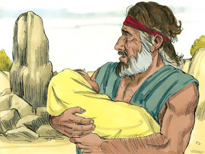 God saw Rachels heartache and He heard and answered her prayer and blessed her
with an adorable little baby boy of her own