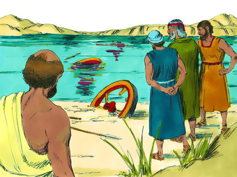 Their bodies washed up on the seashore for all the Israelites to see