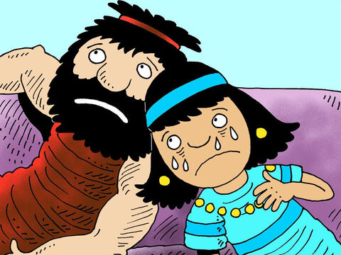 Delilah kept on nagging Samson